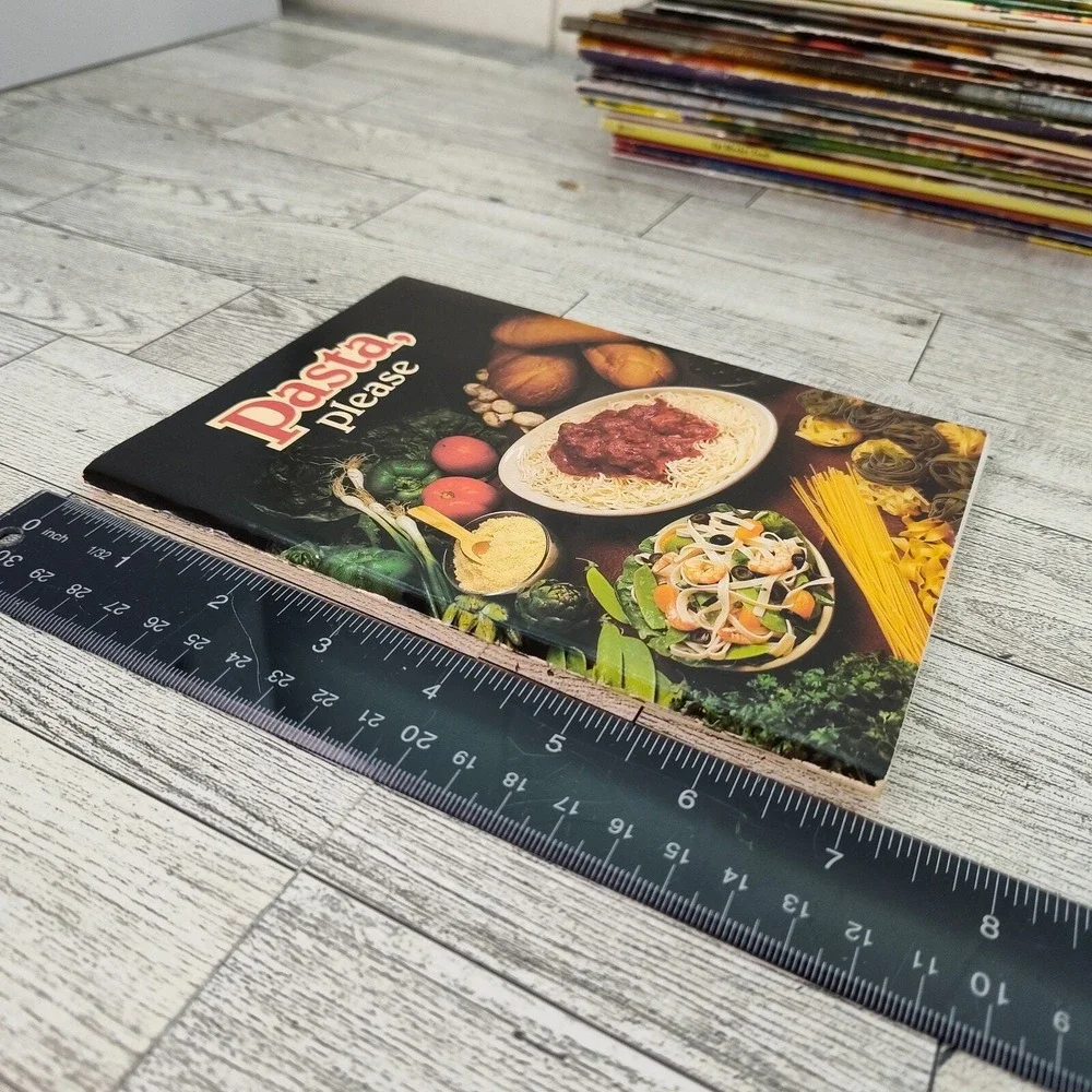 Pasta‎ Please 1990 Cookbook Booklet Reiman Recipes 90s Comfort-Core